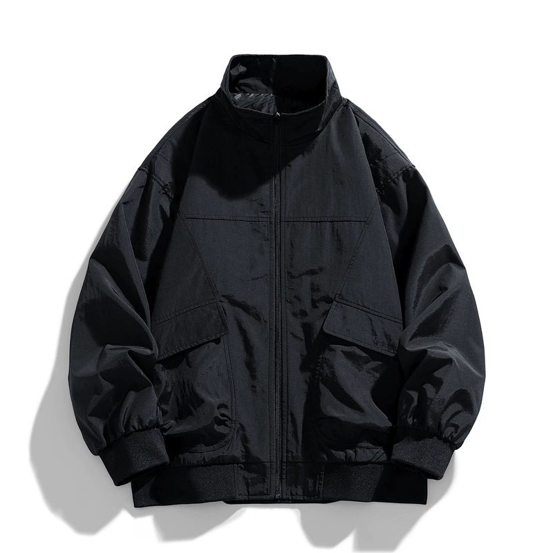 Сюртук куртка мужской весенний и осенний повседневный осенний костюм свободный красивый летающий воротник топ осенний прилив