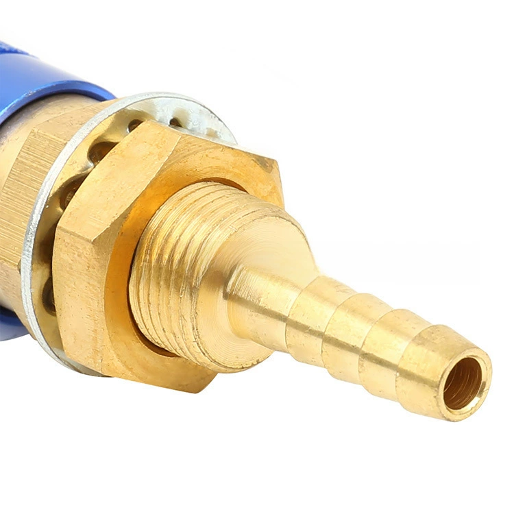 M6 welding machine, water fast inserting blue water -cooled welding tank cooling water tank water -cooled equipment joint 6mm step -in