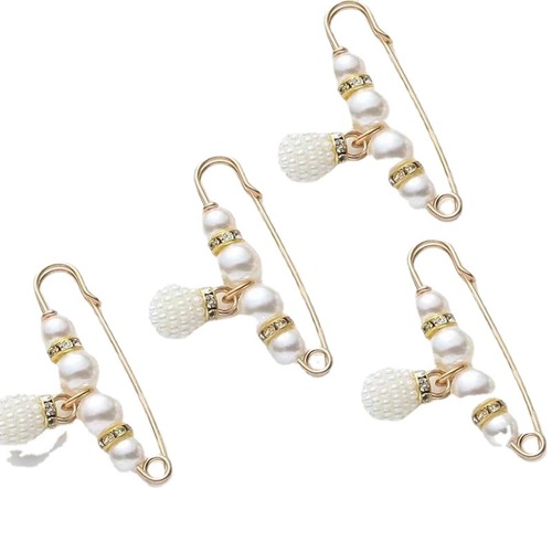 Trousers waist pin, waist size change, small brooch, women's fixed clothing overalls, skirt waist, anti-exposure trousers pin buckle