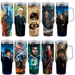 クロスボーダー Amazon 40oz ハリーポッター ハリーポッター カーカップ ステンレススチール アイスカップ タンブラー
