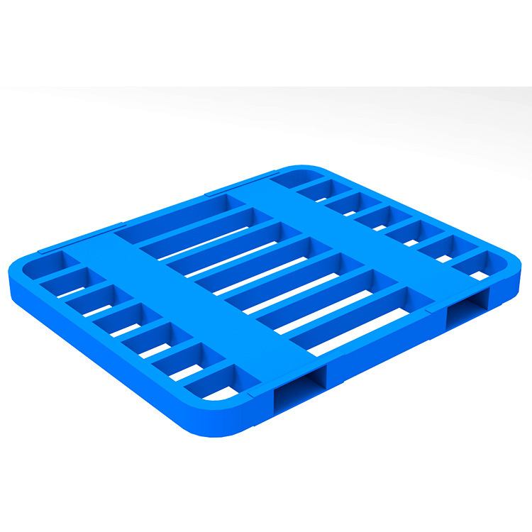 金属托盘 两面进叉可堆叠镂空面板圆角铁托盘 盛放袋装货物栈板