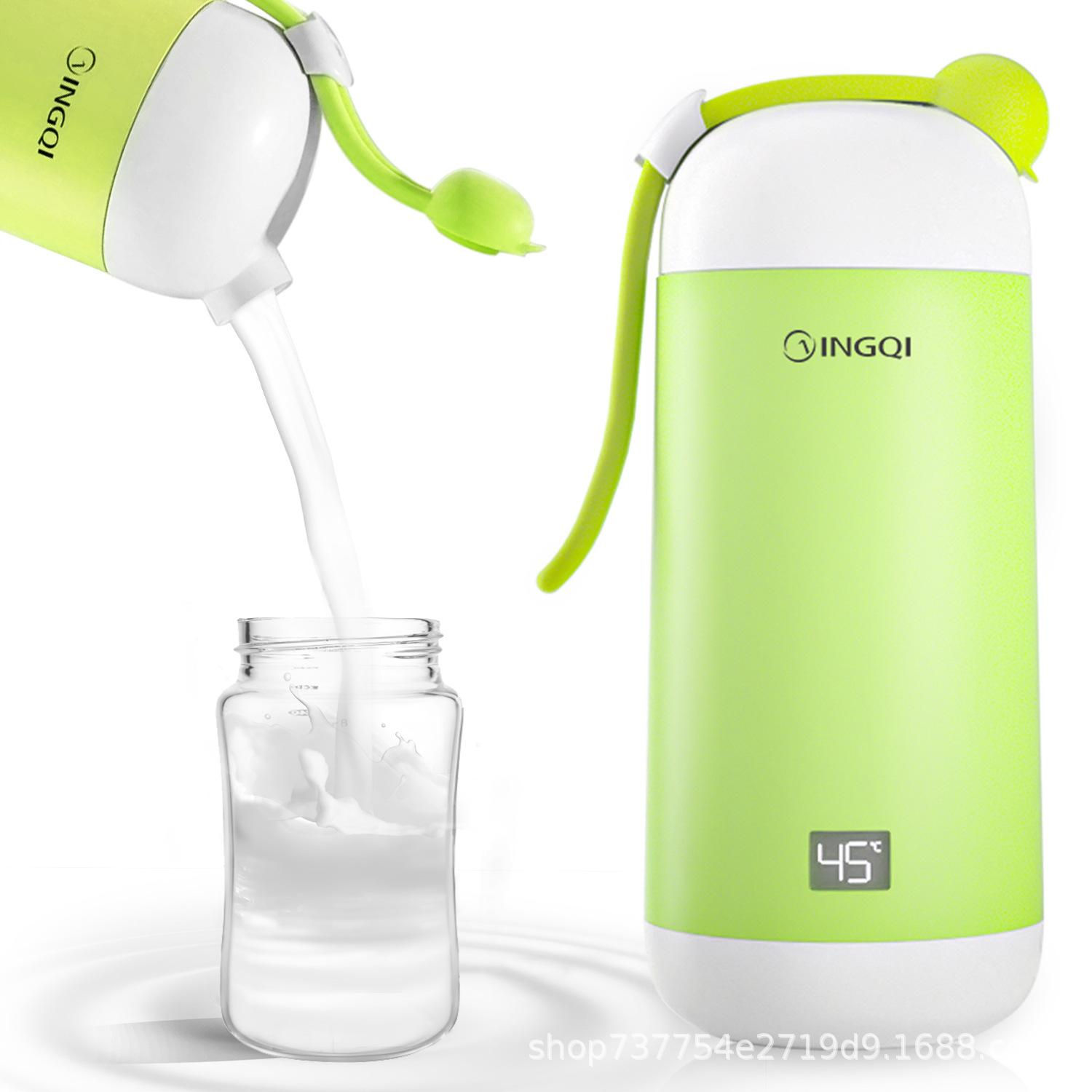 Rechargeable Portable Milk Regulator Wireless Constant Temperature Electric Water Kettle Baby Special Portable Milk Regulator Out-And-Out Milk Cup