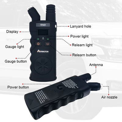 TPMS, Avtomobil diaqnostika alətləri