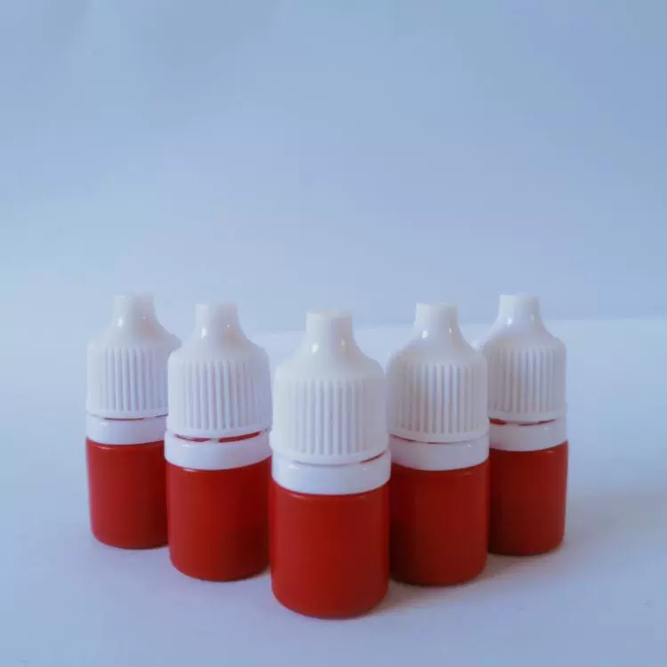 [Модель для электронной коммерции] (3 мл) yindehao светочувствительное печатное масло Red Seal масляная печатная краска подарок для наполнения маленьких бутылок