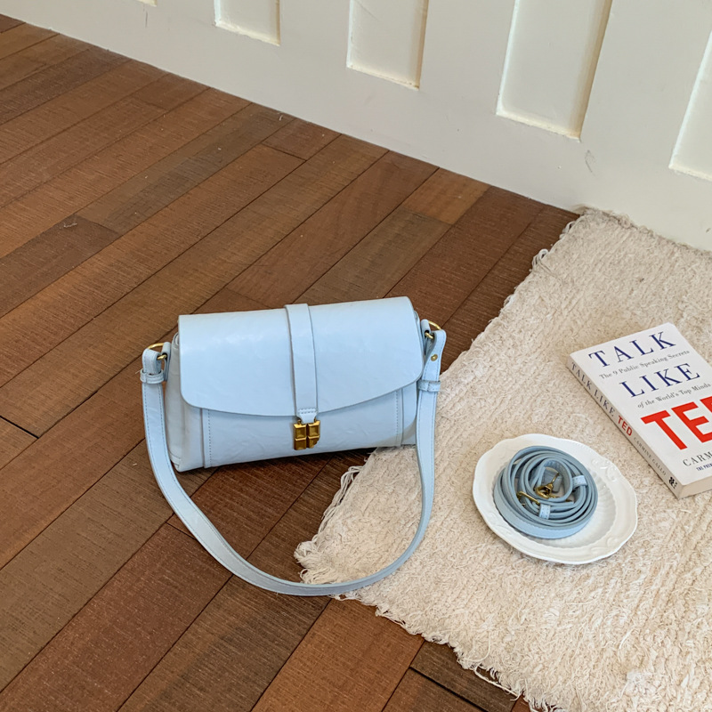 Bolso de tendencia transfronteriza de gran capacidad para mujeres 2026 retro nicho de alto nivel bolso de hombro de viaje simple bolso pequeño image 10