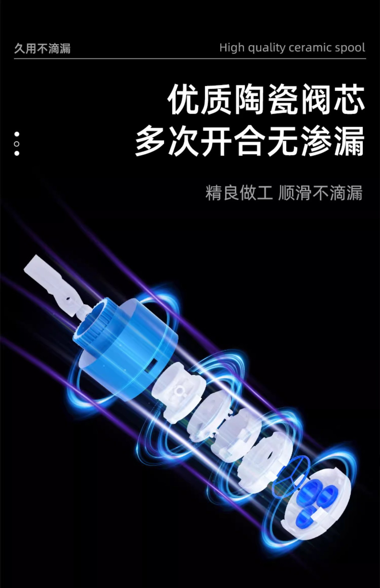 Washbasin faucet, bathroom washbasin faucet, hand-washing basin, cold and hot water faucet, single cooling household washbasin, washbasin undefined