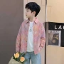 扎染春秋长袖薄款衬衫