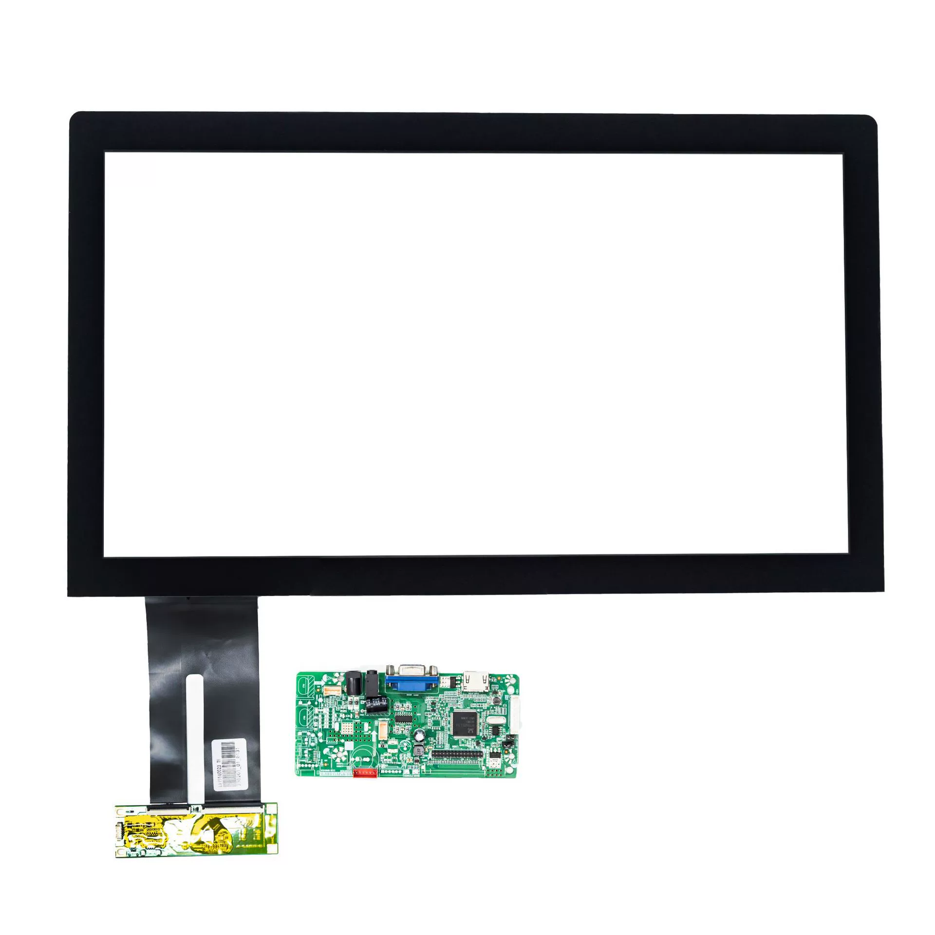 19.5inch Сенсорный экран с емкостным сенсором, интерфейс USB, промышленный сенсорный экран с десятиточечным сенсорным управлением, интерфейс человек-машина, сенсорное управление, специально разработанный для промышленного применения.