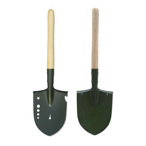 Multifunctional manganese steel ordnance shovel camping fishing folding shovel outdoor engineer shovel portable shovel fishing shovel