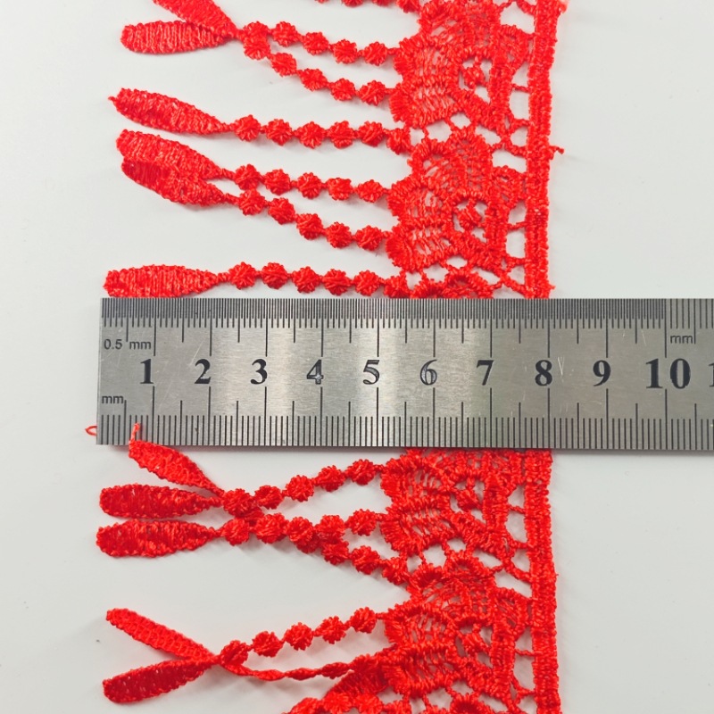 8cm * rojo * gotas de agua de borde ancho