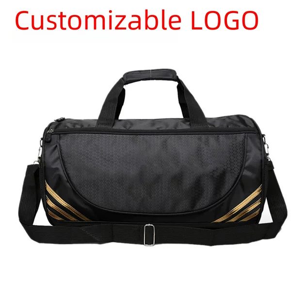 Sports bag men's and women's swimming fitness bag custom one-shoulder travel bag luggage bag yoga bag cylinder bag custom logo