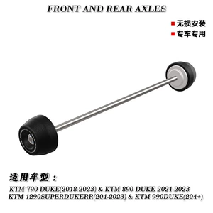 KTM 790/890/990/1290 Duke üçün ön və arxa ox qoruyucu top