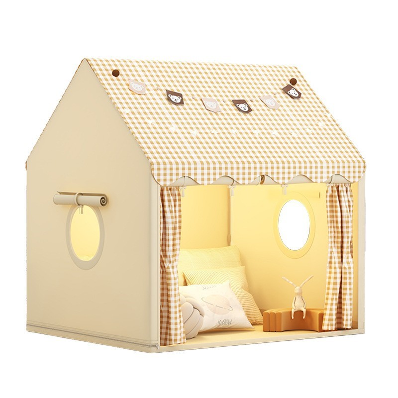 子供用テント屋内ゲームハウス小さな家城プリンセスハウス睡眠ままごとおもちゃベビー城テント|undefined