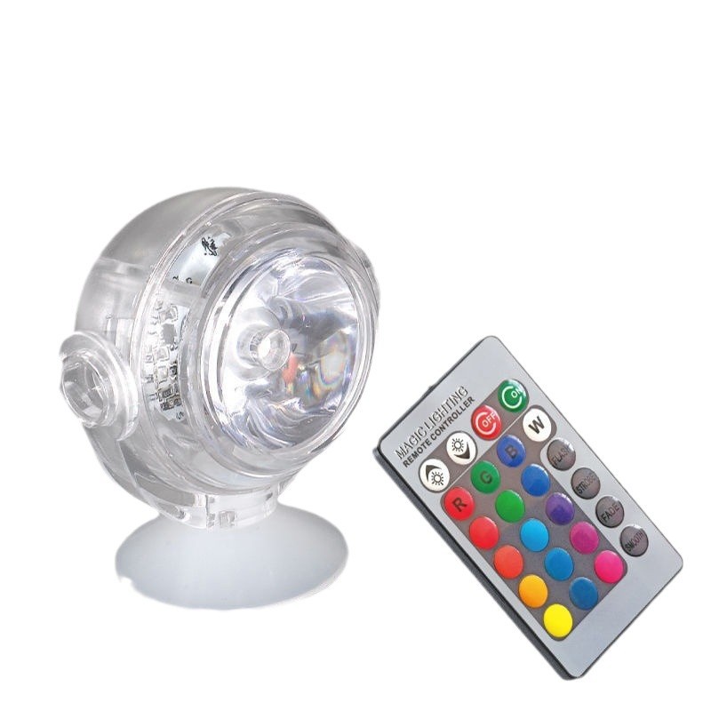 Tanque de peces LED luz Mini proyector impermeable luz planta de agua luz pecera luz colorido color cambiante luz pecera acuario