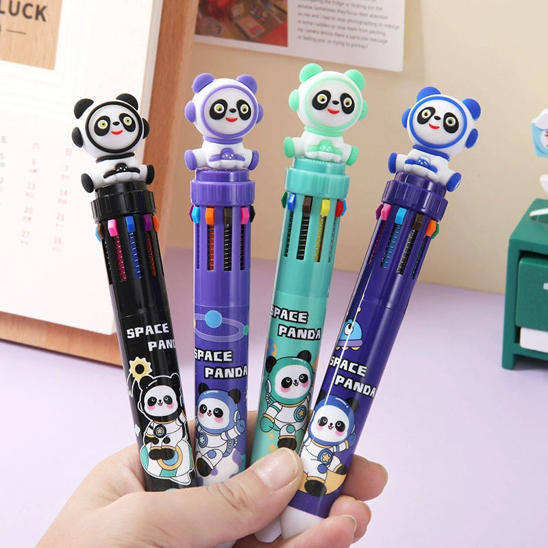 Colección de dibujos animados coreanos, bolígrafo multicolor, bolígrafo multicolor, bolígrafo multicolor, bolígrafo multicolor para estudiantes