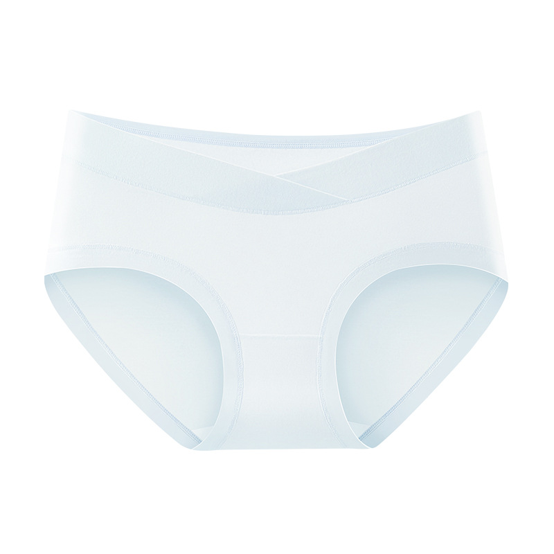 Ropa interior para mujeres embarazadas, entrepierna antibacteriana de algodón puro, embarazo temprano, medio y tardío, especial para soporte de cintura baja, ropa interior modal sin costuras posparto para mujeres