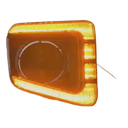 Aplicable a 14 - 21 Toyota Tantu luz diurna LED luz diurna amarillo blanco 2 colores luz de dirección luz de niebla delantera