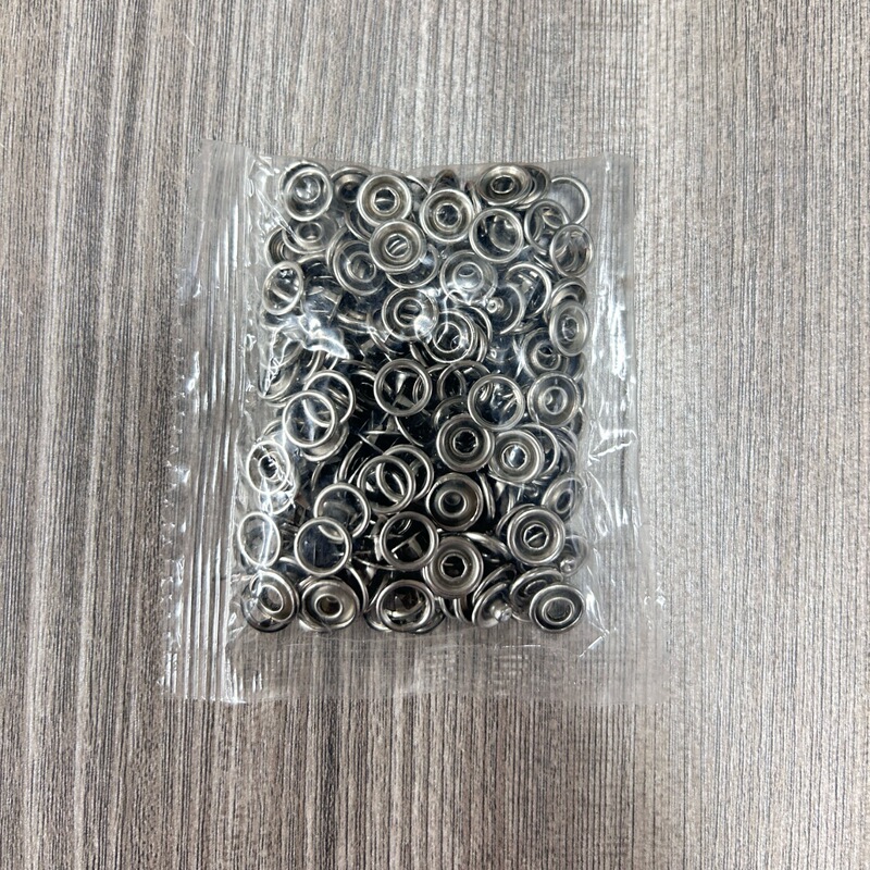 手压式免缝隐形五爪扣金属彩色五爪扣安装工具婴儿童装扣衬衫钮扣|undefined