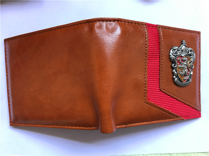 Estudiante de los hombres y las mujeres corto de metal monedero titular de la tarjeta