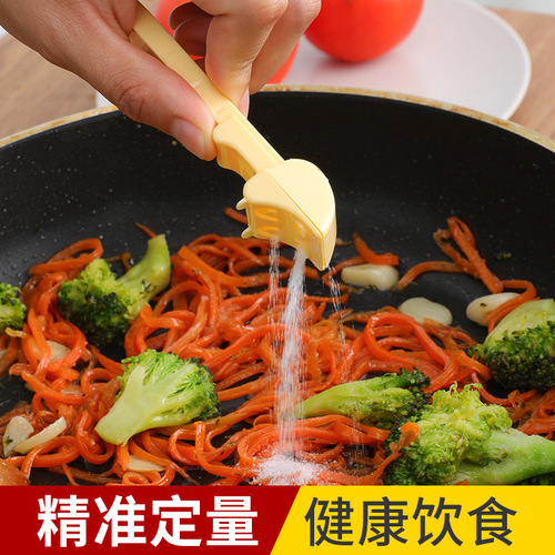 Salt controlled spoon measuring household 2g limited salt spoon gram scale seasoning spoon accurate 2g measuring spoon salt quantitative spoon