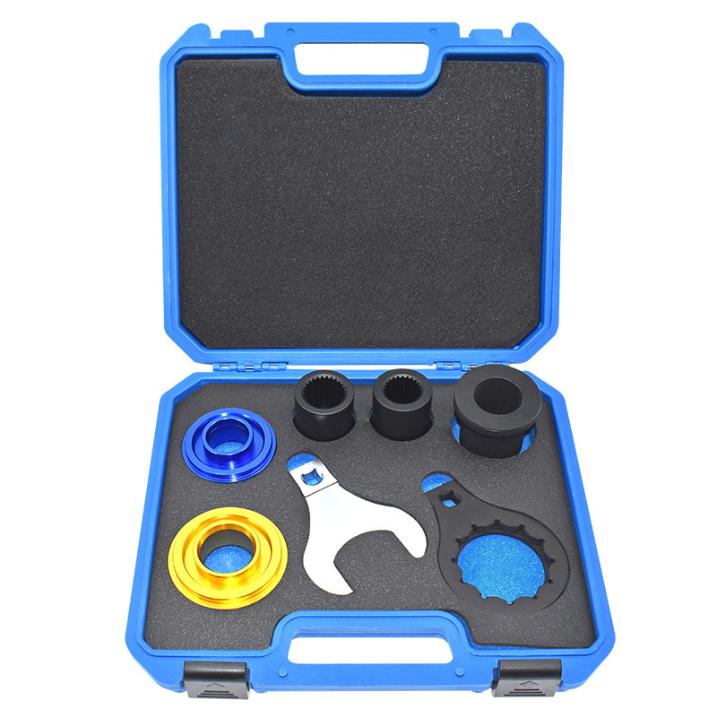 Land Rover Range Rover 5.0t Rear Differential Disassembly and Assembly Land Rover 3.0 Front and Rear Tooth Package Bearing Replacement Oil Seal Installation Tool