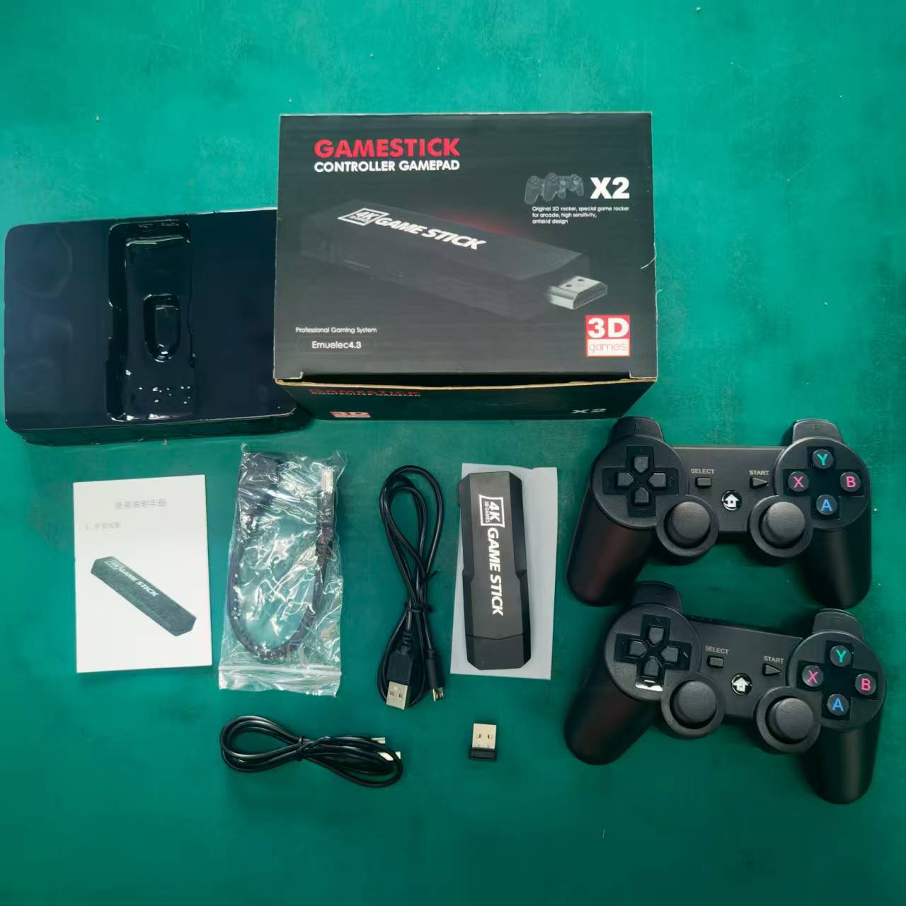 Consola de Videojuegos HD GD10 4K de ABS Inalámbrica para TV image 4
