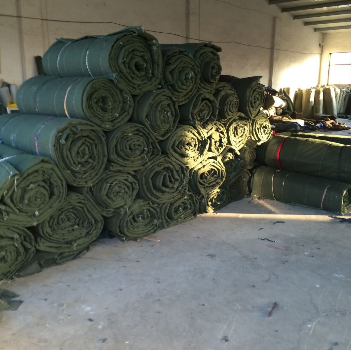 加厚帆布保温被混凝土保温被道路施工养护棉被车辆运输盖被耐磨