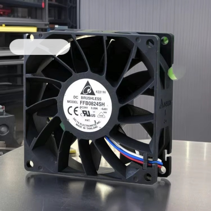 原装台达 FFB0824SH 24V 0.28A 8cm8025 温控大风量风扇测速