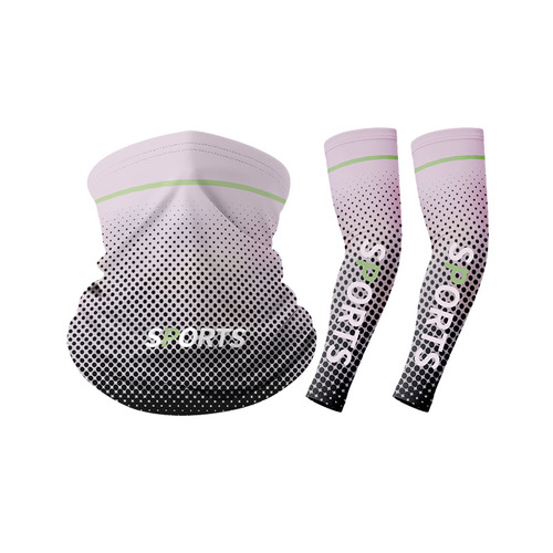 Outerwear Neoprene Breathable Loose Straight Sports Combo Cosmic Print Cycling Sunscreen Headband