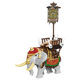 Diku Building Blocks Children's Educational Assembled Three Kingdoms Nanman War Elephant Model Compatible Lego Boy Elephant Toy Gift
