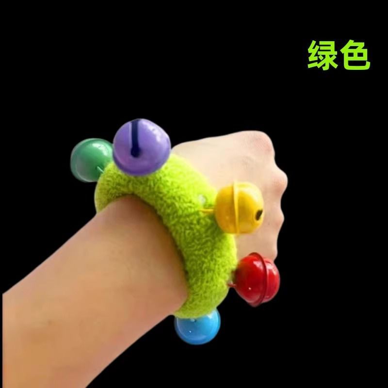 幼児学生手首ベルフラワースポーツ運動小道具 7 色ベルゴムバンドブレスレット新年子供のダンスパフォーマンス|undefined