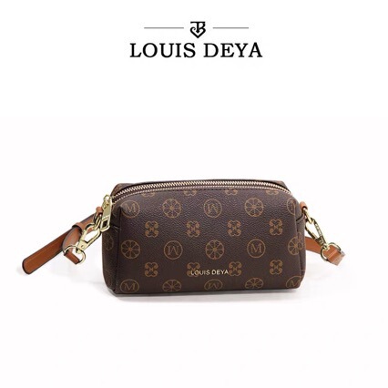 Louis Deya2026 New Niche Luxury Single-Shoulder Crossbody Women's Bag Pen Holder Bag Small Bag Fashionable and Versatile