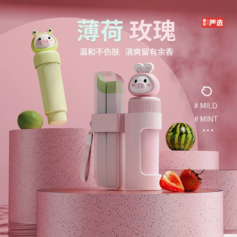 Симпатичная линия для чистки отверстий для ушей свиньи, ультратонкий уход за отверстиями для ушей, чистка, очистка ушей, защита от блокировки, удаление запаха, инструмент для чистки отверстий для ушей