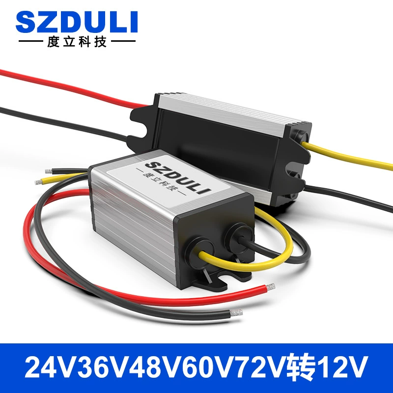 24V понижающий 12V модуль 72V60V50V28V36V48V к 12V Автомобильный преобразователь питания понижающий нагнетатель