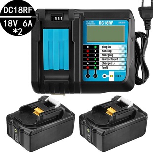 DC18RF�����+BL1860늳�*2�m�������Makita BL1860/40B����늳�