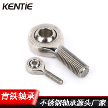 轴承厂家直供不锈钢鱼眼球头自润滑杆端外螺纹SAL..T/K关节轴承