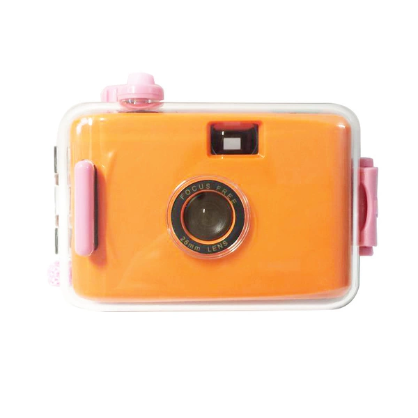 Orange powder shell