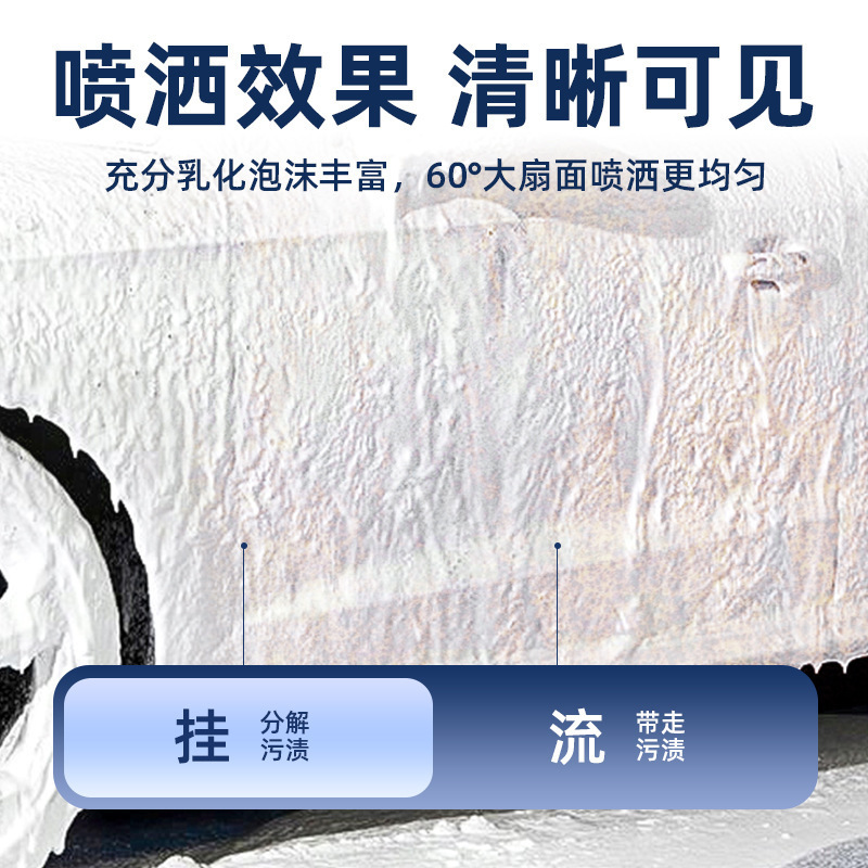 電動洗車フォームスプレーポット高圧paポット洗車専用扇形フォームスプレーポットガス圧式汎用スプレー