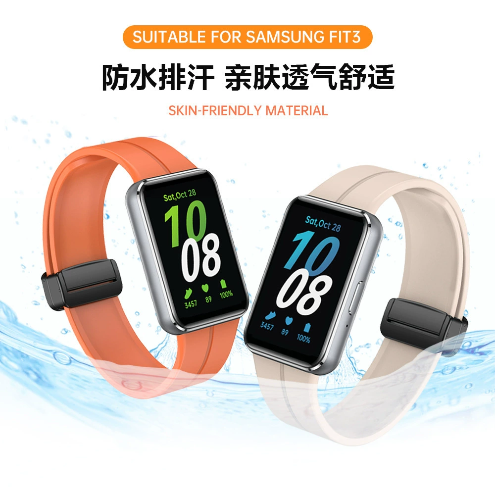 Samsung, браслет, силиконово-металлический ремешок для часов