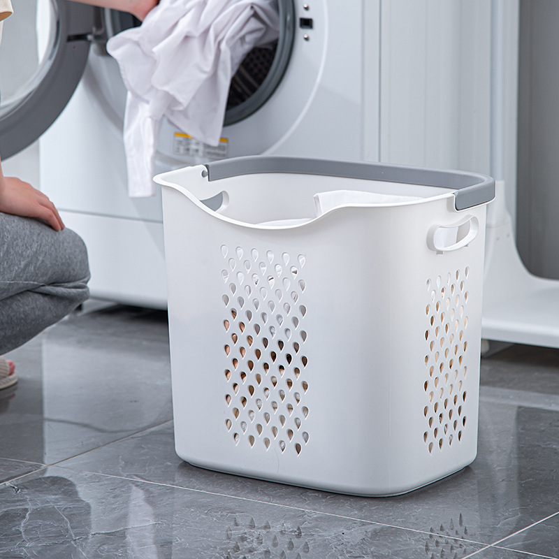 Household Bathroom Dirty Clothes Storage Basket Dirty Clothes Basket Thickened Storage Barrel Laundry Basket Bathroom Dirty Clothes Basket