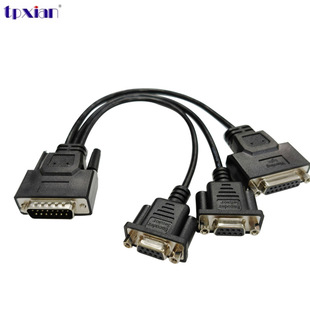 ���S���� DB15P���D�pDB9Pĸ+DB15Pĸ�D�Ӿ� һ��������һ������