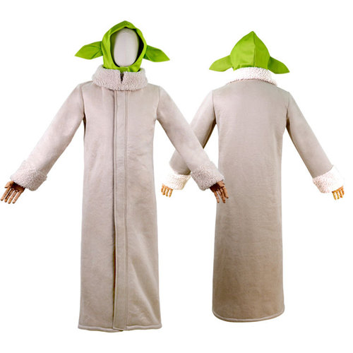 New American TV series The Mandalorian Baby Yoda cos costume Santa Veda Halloween cosplay stage costume