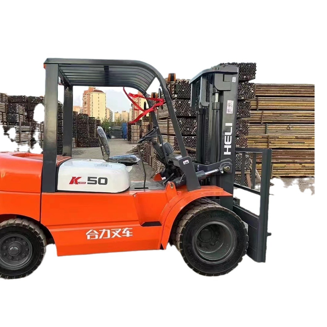 Heyuan usado 3 toneladas 4 toneladas 5 toneladas 6 toneladas 7 toneladas carretillas elevadoras - exportación - puerto - Zhejiang Guangdong Shanghai
