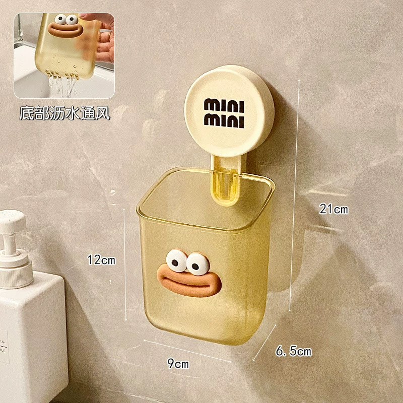 punch-free suction cup storage rack wall-mounted wall storage rack bathroom bathroom shelf bathroom washbasin