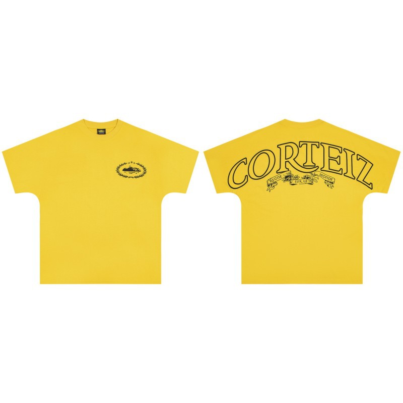 Amiri American T-shirt de manga corta hombre in high street camiseta de mujer top verano