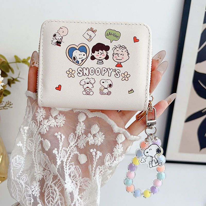 Luck Snoopy + colgante + cadena de color