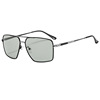 Cross -border for SUNGLASSSES new polarized sunglasses metal sunglasses wholesale fashion boxes change color glasses