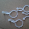 Supply TT-18 spherical wire clip nylon twist line fixed clamp wire fixed clamping insulation white