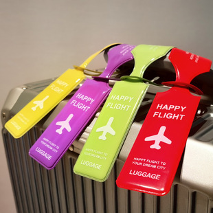 Luggage Tag Trolley Case Strap Tag Boarding Airplane Tag Suitcase Package with Cartoon Tag Tag Tag Shipper Tag
