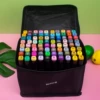 80 colors black rod bag style [30% more ink]